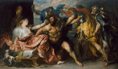 Samson und Delilah von Anthony van Dyck